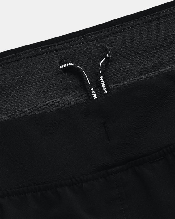 Damen UA Iso-Chill Run 2-in-1-Shorts, Black, pdpMainDesktop image number 5